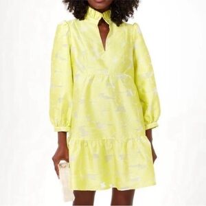 TUCKERNUCK Citron Fil Coupe Palmerston Dress